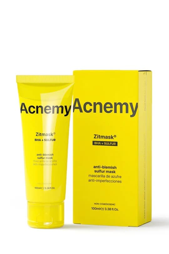 ACNEMY ZITMASK Sulfur Mask for Imperfections 100 ml - Rikkinaamio epätäydellisyyksiä vastaan.