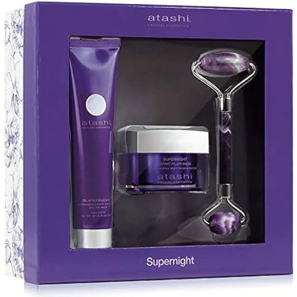 Mask and Make-up Remover - ATASHI - Dermofiller - 50ml + 75ml - Sminkborttagare Oil-Milk - Jade Face Roller