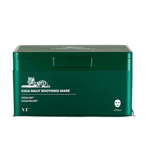 VT COSMETICS CICA DAILY SOOTHING MASK 30st - CICA Daily Soothing Mask