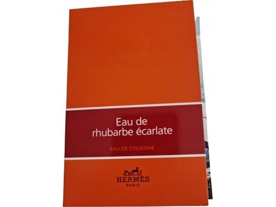 Hermes Hermes, Eau de Rhubarbe Ecarlate , Eau De Cologne, Unisex, 2 ml *Vial Unisex