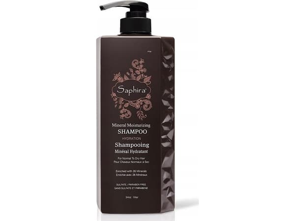Shemen Armour Saphira Moisturizing Šampūnas drėkinamasis šampūnas plaukams su Negyvosios jūros mineralais, 1000 ml