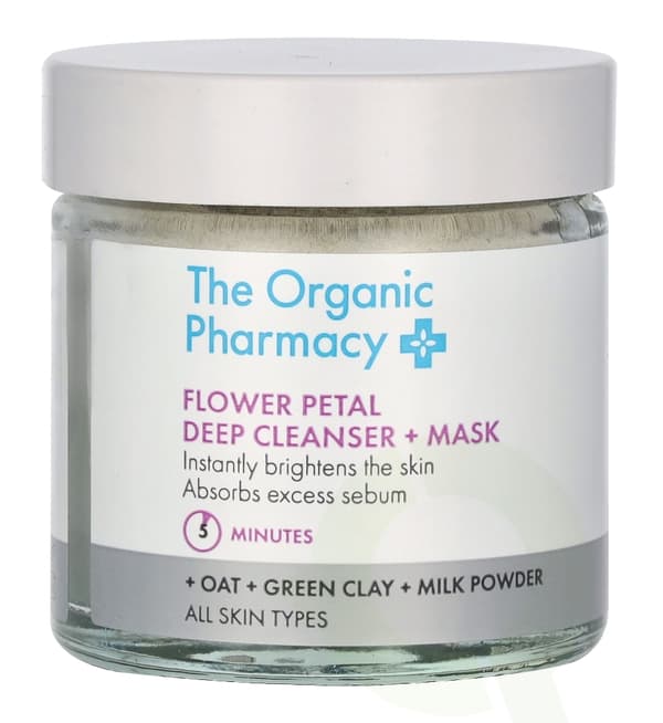 The Organic Pharmacy Flower Petal Deep Cleanser &amp; Mask 40 g