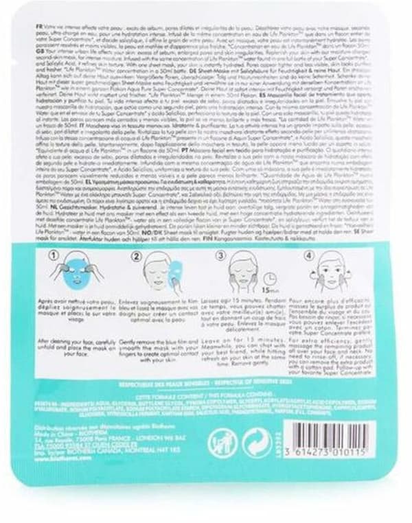 Sheet mask Biotherm Aqua Pure 35 g