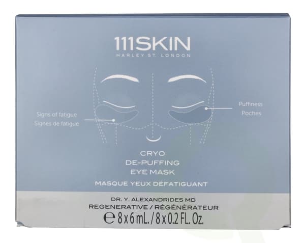 111Skin Cryo De-Puffing Eye Mask Set 48 ml 8x6ml