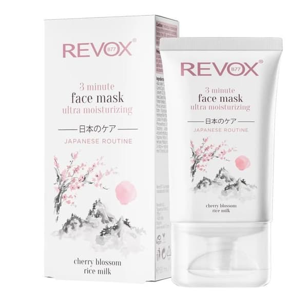 REVOX JAPANSKA RUTIN 3 Minute Ultra Moisturizing Face Mask