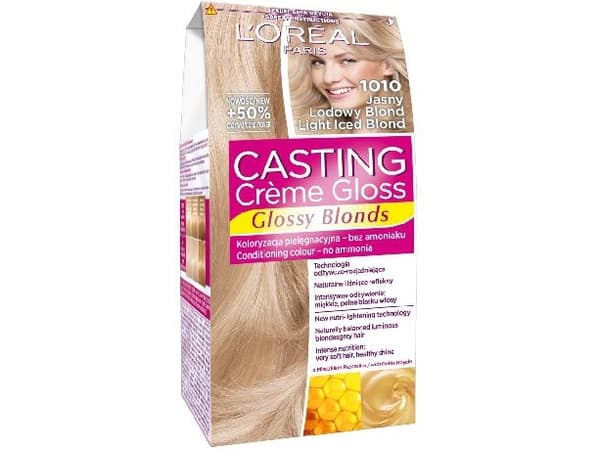 Støping Creme Gloss Creme fargenr. 1010 Lys isblond