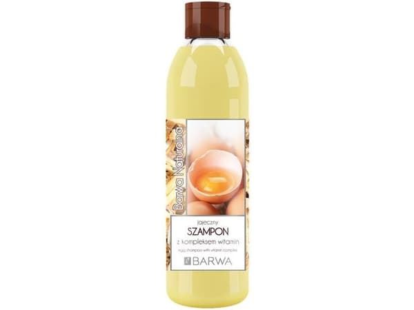 BARWA_Natural egg regenerating shampoo for colored and damaged hair 300ml