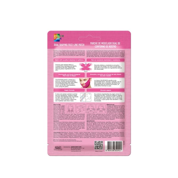 PUREDERM Dual Shaping Vegan Shaping Shaping Leukanaamio, 1 kpl.