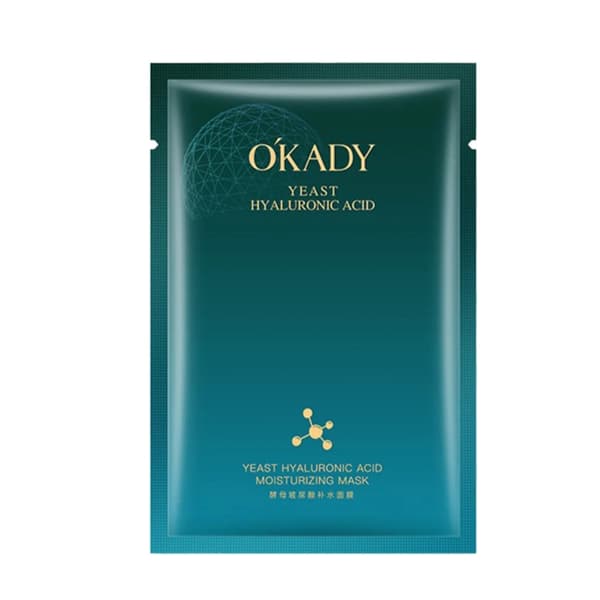 OKADY Intensively Moisturizing Sheet Mask hyaluronihapolla, 25 ml