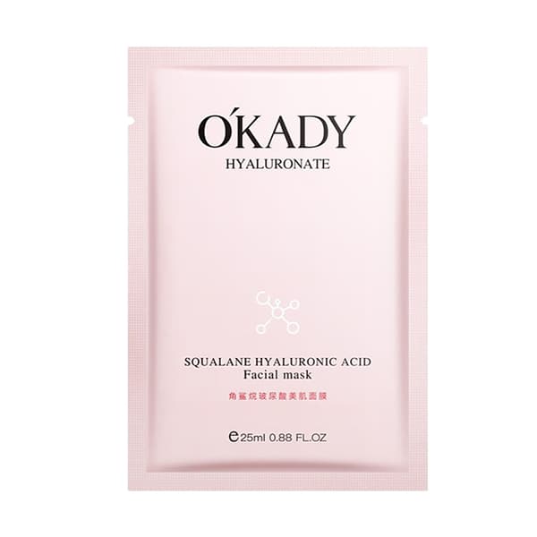 OKADY ravitseva ja kosteuttava naamio skvalaanilla ja hyaluronihapolla, 25 ml