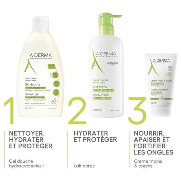 A-Derma Les Indispensables Hand &amp; Nail Moisturizing Cream 50 ml