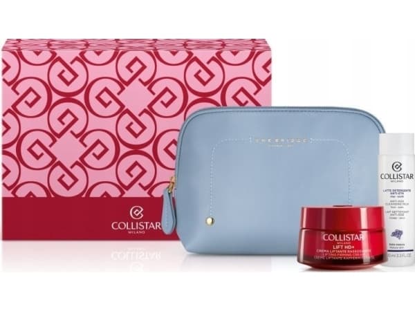 Collistar Lift HD 00505 Facial Care Kit: ansiktscreme, 50 ml + rengöringsmjölk, 100 ml + kosmetikväska