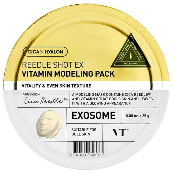 VT Cosmetics Reedle Shot EX Vitamin Modeling Pack, 3 x 25 g - Formande algmask med vitaminer, set om 3