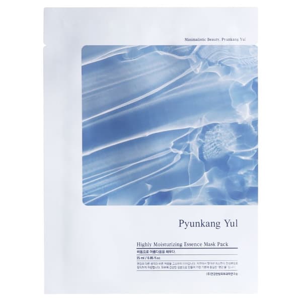 Pyunkang Yul Highly Moisturizing Essence Mask Pack 5 x 25 ml - Mycket återfuktande mask, 5 st