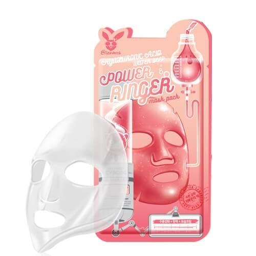 Elizavecca HYALURONIC ACID WATER DEEP POWER RINGER MASK - kosteuttava naamiolevy