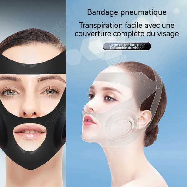 INN Face Lift Mask 5 hastigheter Dual Output USB Laddning 60 mah batteri Ansiktslyft Skönhetsinstrument