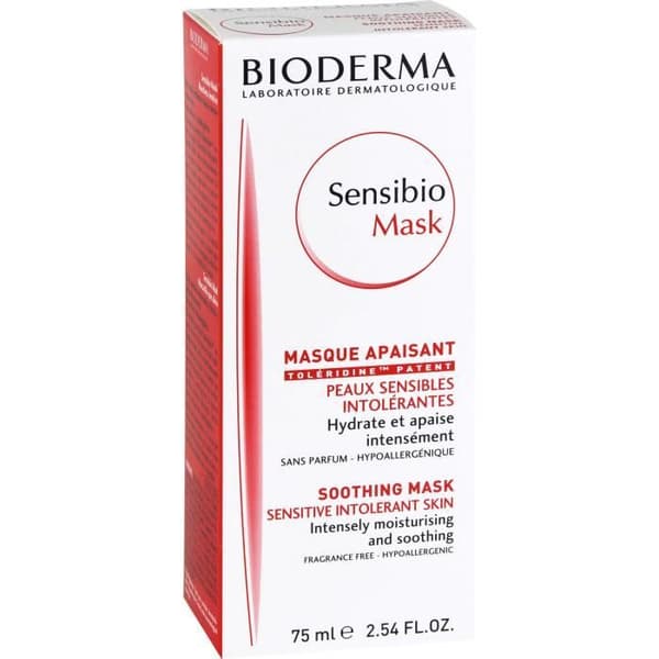 BIODERMA Sensibio Mask Gesichtsmaske, 75 ml Ansiktsmask