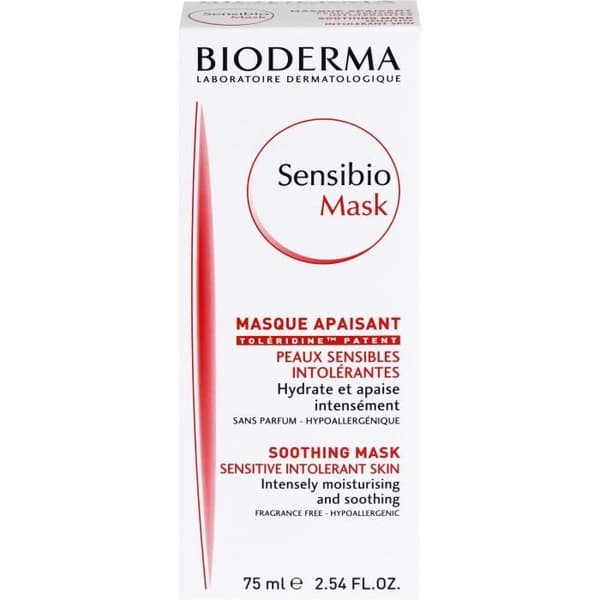 BIODERMA Sensibio Mask Gesichtsmaske, 75 ml Ansiktsmask