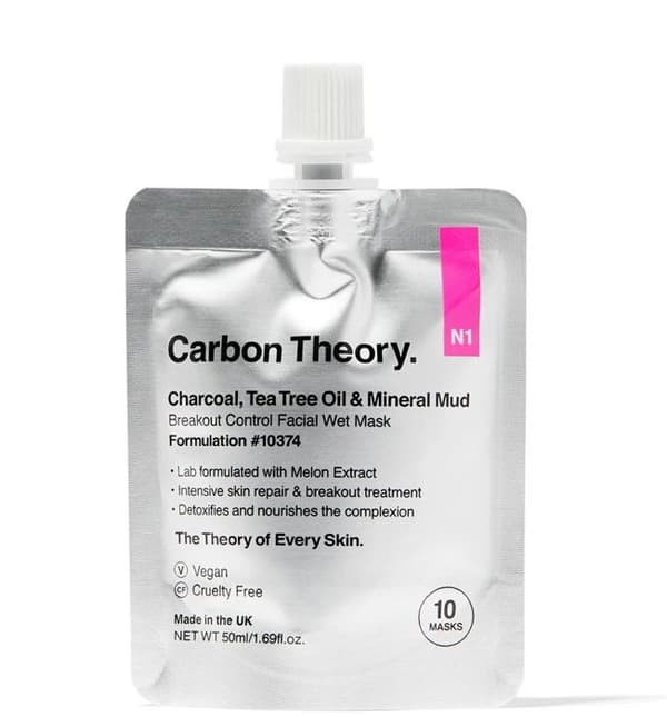 KARBONTEORI - Lermask, 50ml - Mineral lermask