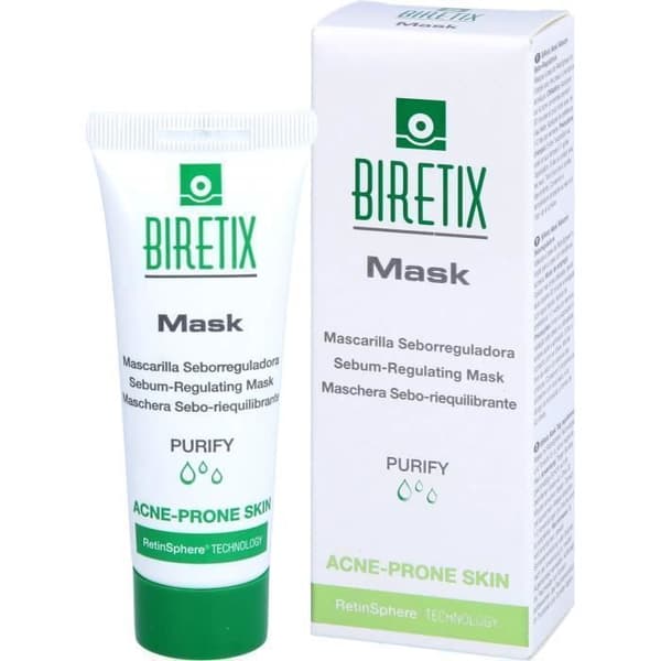 BiRetix Mask talgregulierende Maske Akne-Gel, 25 ml Ansiktsmask