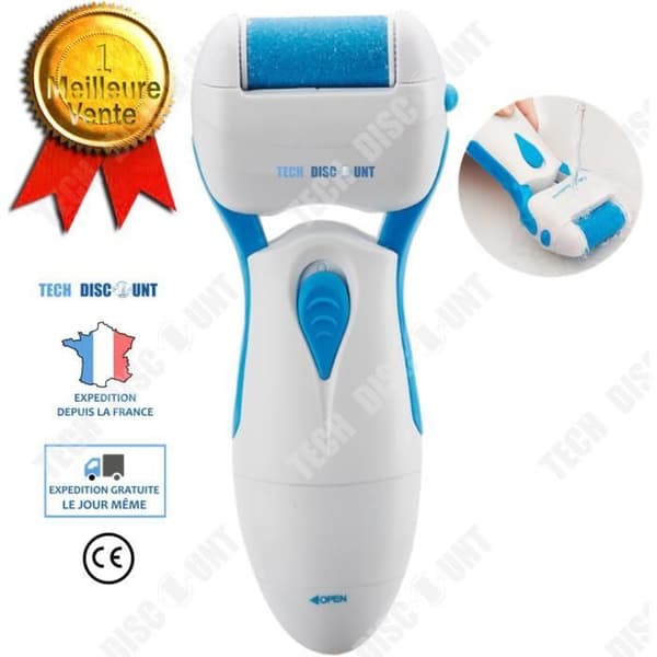 TD® Electric Callus Remover Vårdverktyg Ta bort död hud Automatisk uppladdningsbar sliprengöringsborste