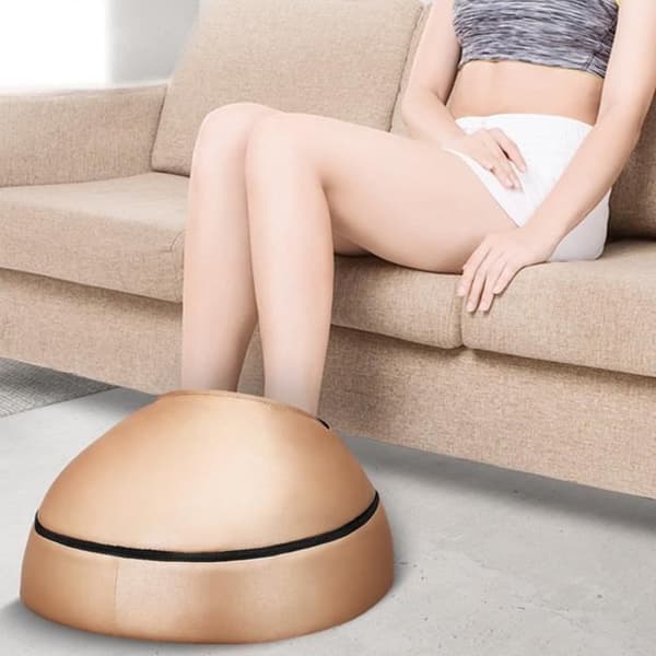 TD® Full Body Foot Massager Uppvärmd massagemaskin lugnar muskeltrötthet EU-plugg