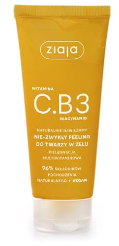 Ziaja Vit.C.B3 ei-tavallinen kasvojen kuorintageeli 100 ml / 4931