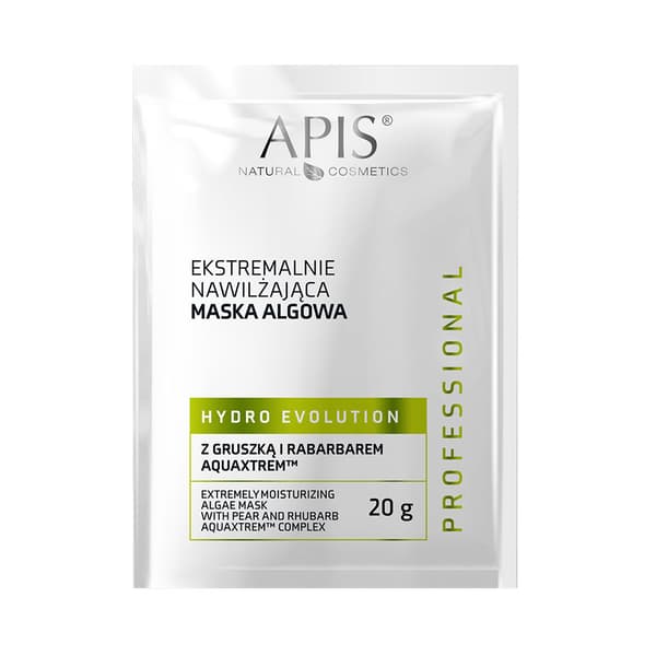 Apis Hydro Evolution, Extremt fuktgivande algmask med päron och rabarber 20 g / 5849