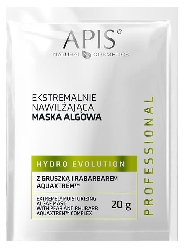 Apis Hydro Evolution, Erittäin kosteuttava levänaamio päärynällä ja raparperilla 20 g / 5849