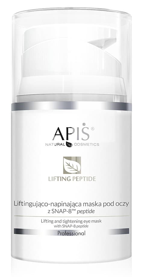 Apis Lifting Peptide, kohottava ja kiristävä silmänaamio SNAP-8 peptidillä 50 ml / 5795