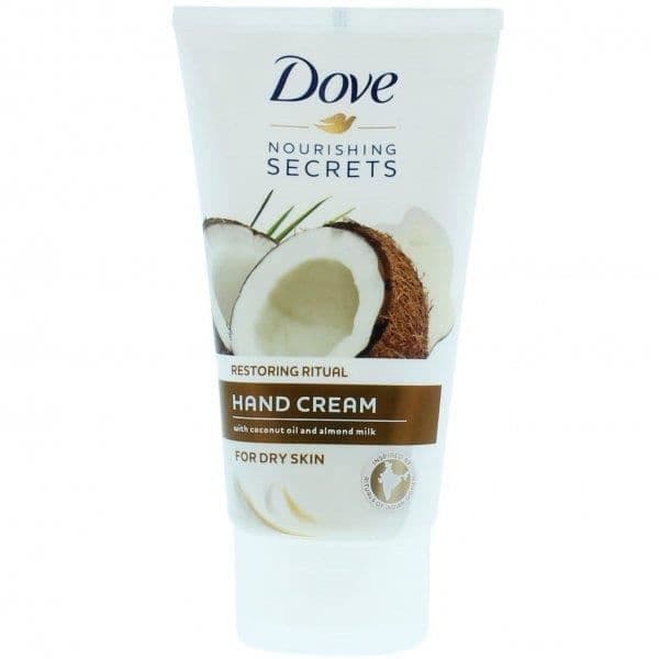 Crème Mains med Kokosnötsolja DOVE - Närande Hemligheter Återställande Ritual 75ml