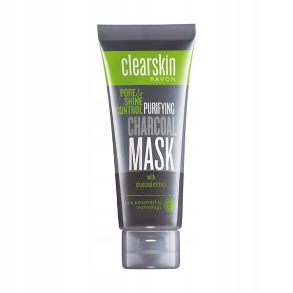 AVON Ihohuokosten puhdistusnaamio aktiivihiilellä 75 ml