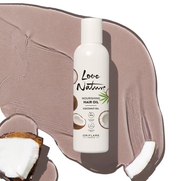 Oriflame Love Nature Närande hårolja med kokosolja 100 ml