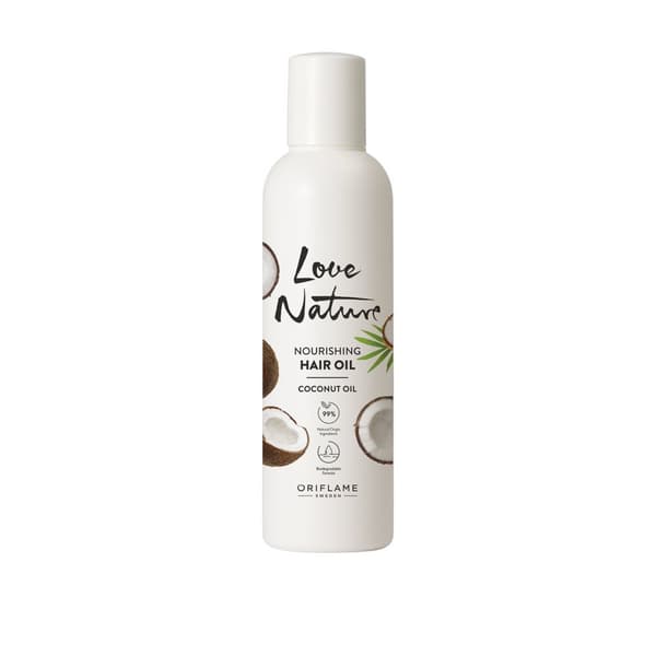 Oriflame Love Nature Närande hårolja med kokosolja 100 ml