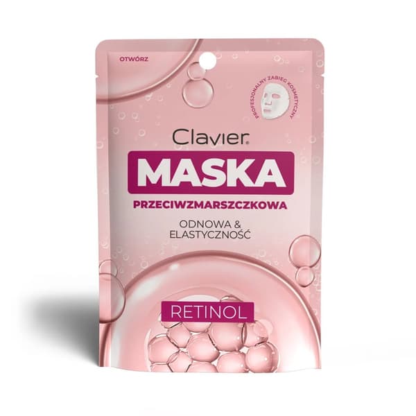 CLAVIER Anti-rynkor ansiktsmask - Retinol