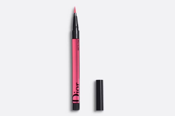 Christian Dior, Diorshow On Stage, Waterproof, Ultra-Flexible Felt Tip, Intense Color, Liquid Eyeliner, 851, Matte Pink, 0.55 ml For Women