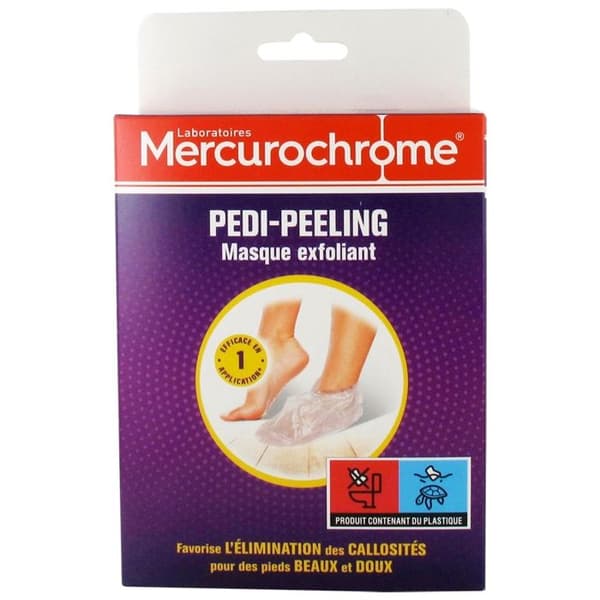 Mercurochrome Pedi-Peeling Exfoliating Mask 1 par