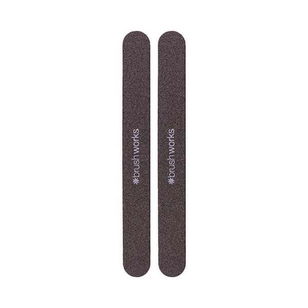 Nagelfilar - Brushworks - 2-pack - Svart - Professionella - Mjuk textur
