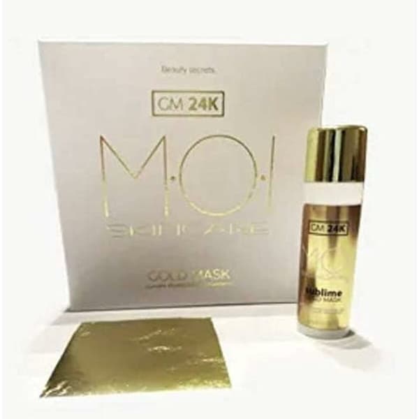 Ansiktsmask MOI GOLD MASK 24K 7 Delar