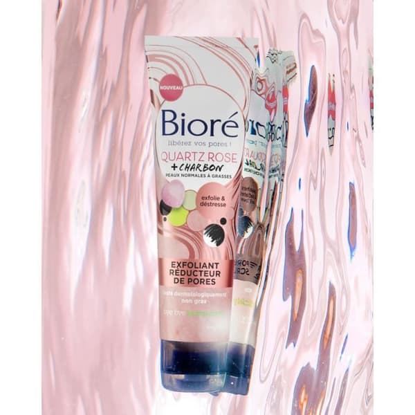 BIORÉ Rose Quartz Pore Reducing Exfoliant - 110 ml