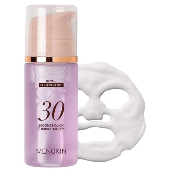 MENOKIN 30 Seconds Quick Bubble Mask REPAIR 95 ml - regenererande skummask