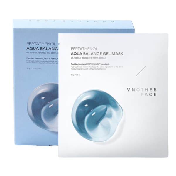 ANOTHER FACE Hydrogeelinaamio pantenolilla ja Aqua Balance -peptideillä, 4 x 35 g
