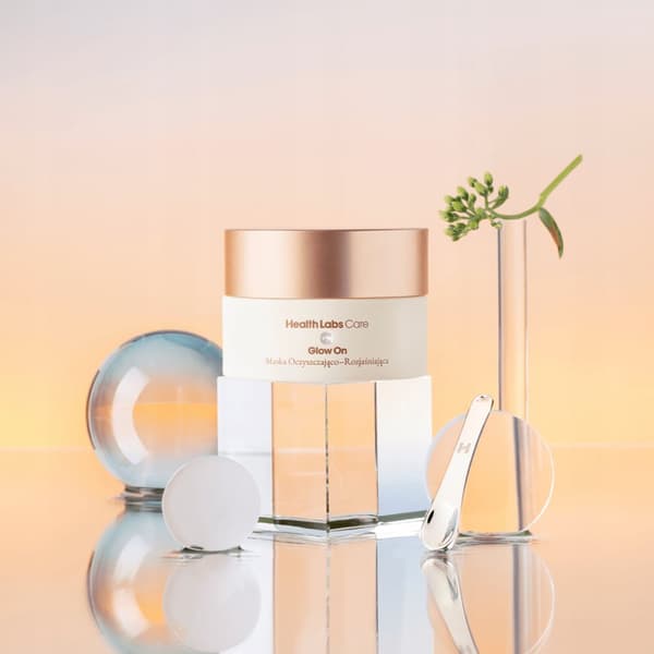 Health Labs Glow ON lyftande och utjämnande ansiktsmask 50 ml