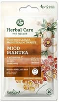 Miniatyrbild 1 av 4: FARMONA Herbal Care Ljusgörande ansiktsmask med manukahonung 2 x 5 ml