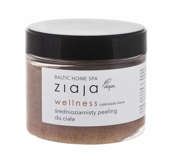 ZIAJA BALTIC HOME SPA Mellankornig kroppsskrubb choklad 300ml