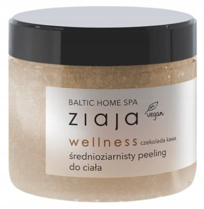 ZIAJA BALTIC HOME SPA Mellankornig kroppsskrubb choklad 300ml