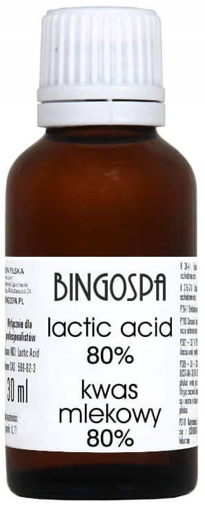 BINGOSPA Mjölksyra 80% utjämnande peeling 30ml