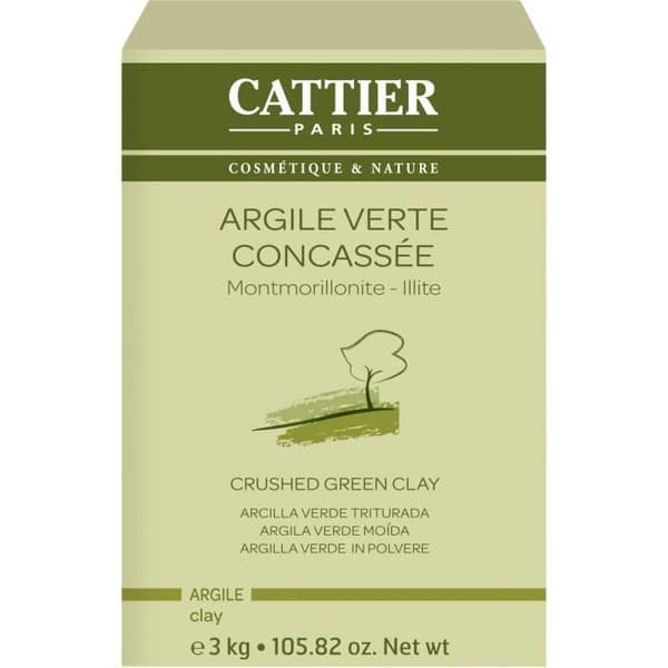 Cattier Crushed Green Clay 3kg