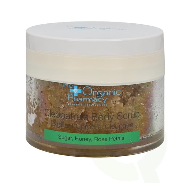 The Organic Pharmacy Cleopatra's Body Scrub 400 g Sugar, Honey & Rose Petals