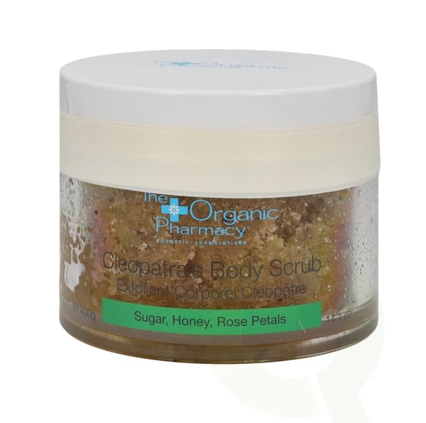 The Organic Pharmacy Cleopatra's Body Scrub 400 g Sugar, Honey & Rose Petals
